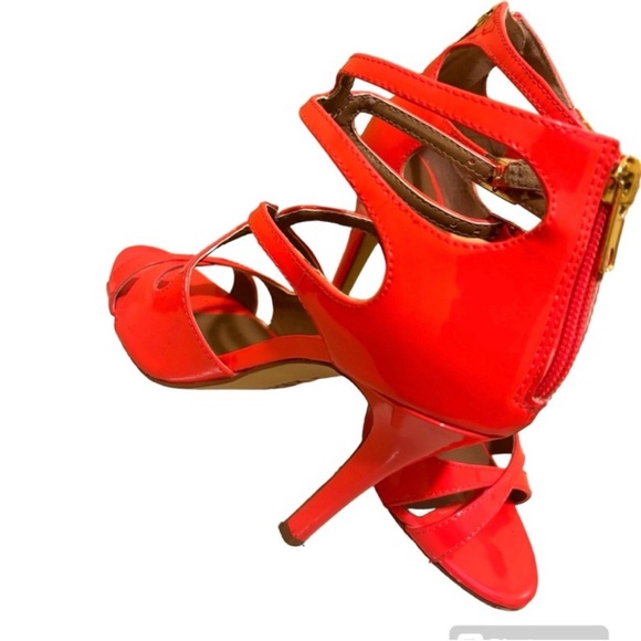 RENVY Neon Coral Sandals - Picture 7 of 14